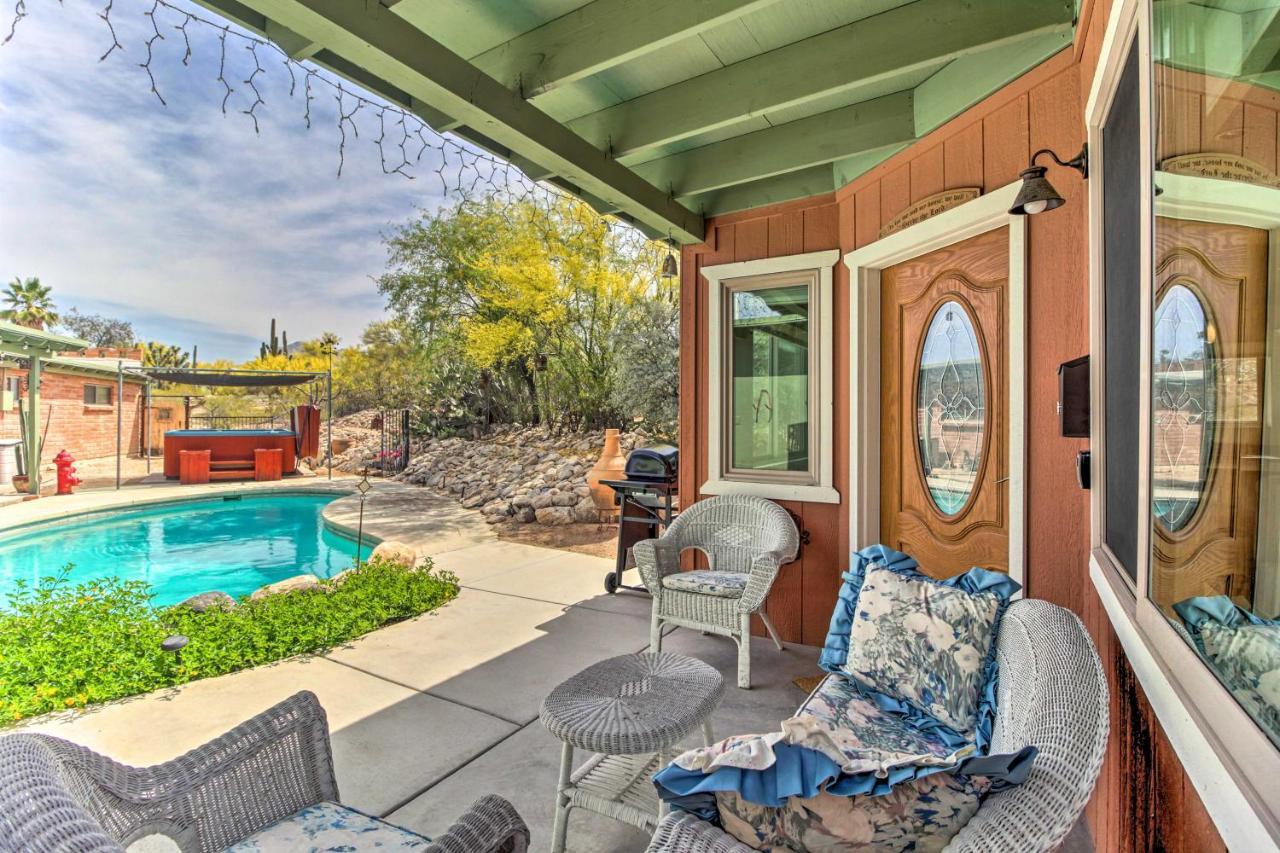 Lovely Tucson Home With Private Pool And Hot Tub! 외부 사진